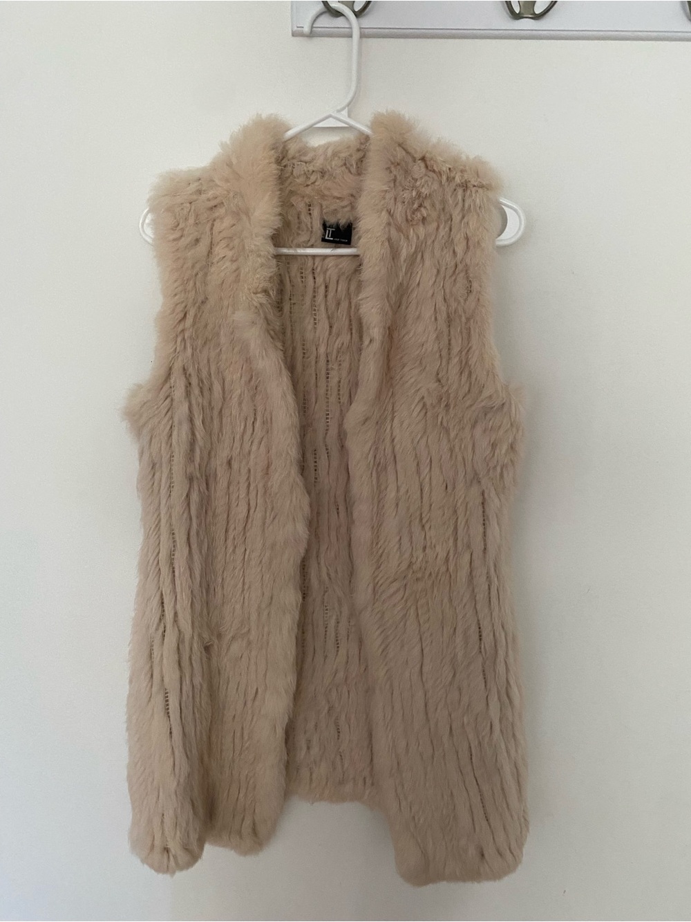 Genuine Rabbit Fur Vest